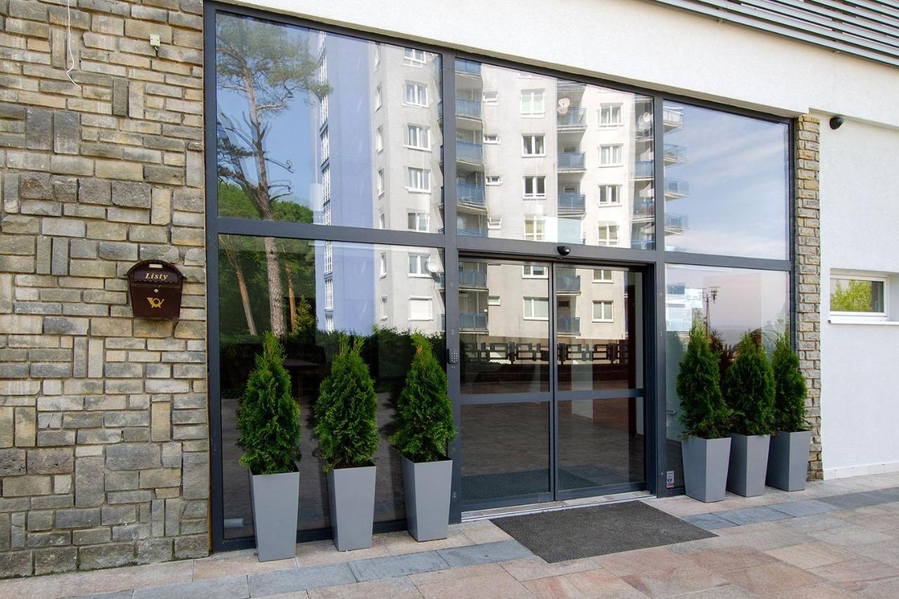 Strandidylle Apartment Mit Meerblick Und Kamin Miedzyzdroje Exterior foto